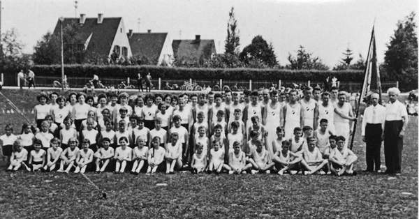 1956 Sportfest erster oeffentl Auftritt